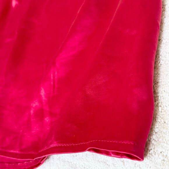 Princess Polly Selby Red Satin Mini Skirt - US Women’s 6 - Picture 3 of 11
